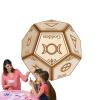 12-Sided Dice Set - Polyhedral Decision Maker Game, Funny Choice and Chance Dice, Board Game Accessory, Travel-Friendly Entertainment, School and College Dorm Activity | for Road Trips Apartment view 1