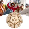 12-Sided Dice Set - Polyhedral Decision Maker Game, Funny Choice and Chance Dice, Board Game Accessory, Travel-Friendly Entertainment, School and College Dorm Activity | for Road Trips Apartment view 3