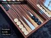 20" inch Complete Backgammon Chess Set for Adults Weighted Pieces Handmade Game Sets/Gift for Dad, Husband, Anniversary, Birthday view 3