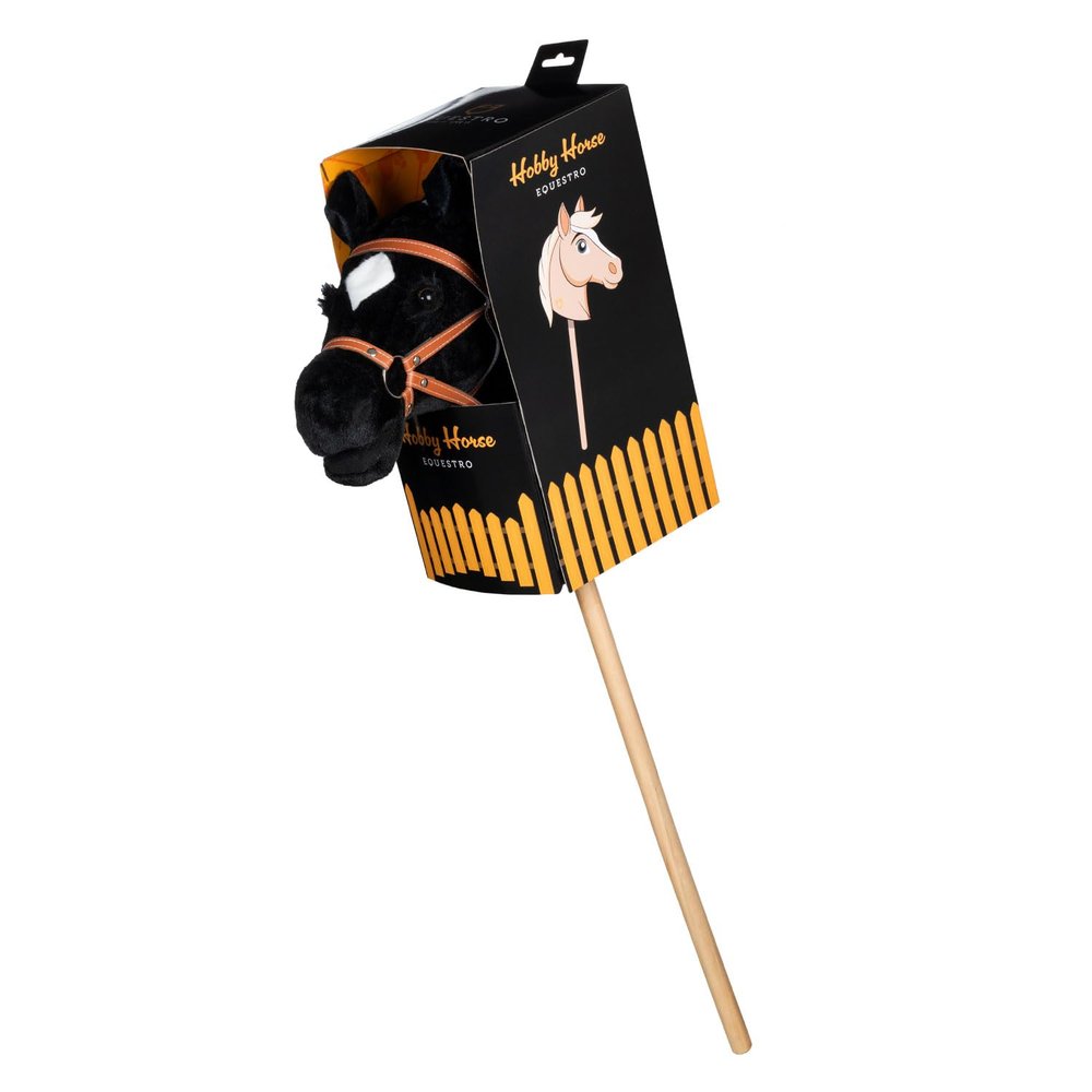 EquestroItaly Hobby Horse (Black)