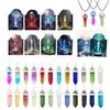 CUTEHO 24 Pack Valentines Day Cards Gifts,Crystal Gemstone Rock Gem Set with Valentines Cards, Class Gifts Exchange view 1