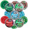 Crazy Aaron's Putty Mini Tins Holiday Set  5 Pack (.46oz Each)  Sleigh Ride, Merry & Bright, Twinkling Tree, Christmas Tree & Mistletoe Mania  Sensory Fidget Gift for Kids Ages 3+ view 1