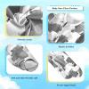 XDKDZIS Polar Bears Cute Baby Sleeper Pjs Cotton One-piece Footie Zip Up Jumpsuit Snug Fit Pajamas 3-24M view 2