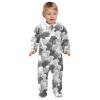 XDKDZIS Polar Bears Cute Baby Sleeper Pjs Cotton One-piece Footie Zip Up Jumpsuit Snug Fit Pajamas 3-24M view 3