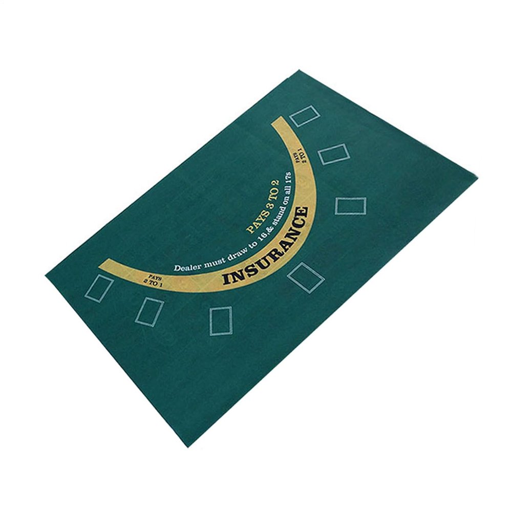 Poker Table Top | Anti-Slip Card Game Tabletop Layout Mat | Foldable Poker Table Top,for Family Night Gathering Party Holiday