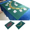 Poker Table Top | Anti-Slip Card Game Tabletop Layout Mat | Foldable Poker Table Top,for Family Night Gathering Party Holiday view 2