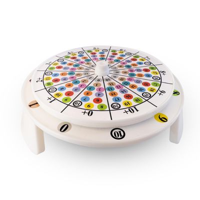 Timezon Time table Color-Coded Learning Device | Interactive Math & Brain Game for Kids | Family Memory Game | Fun Educational Gift for Boys and Girls | Improves Focus, Math and Problem Solving Skills
