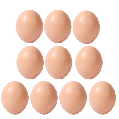 20 Plastic Easter Eggs - Fun Fake Egg Toys That Can Be Drawn, Realistic Easter Egg Painting Templates, Creative Artificial Eggs for Kids