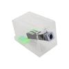 Acrylic Cricket Keeper Pen with Tubes High Transparency Cockroach Care Kit Reptile Tank Box for Feeding and Observation of Breeding (S) view 2