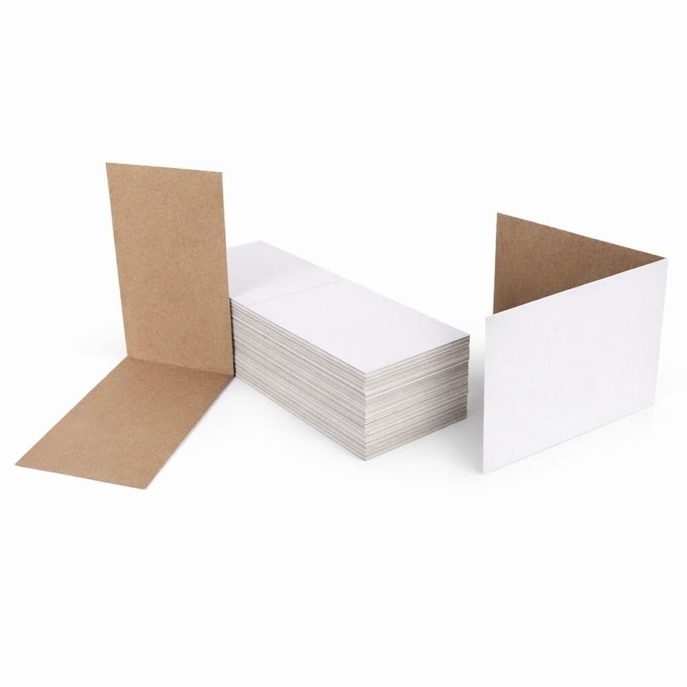 1000 Cardboard Shipping Vending sleeves Mailing Inserts Trading and Sports Cards - 3" x 4.5" 6AGames