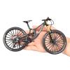 Miniature Die-Cast Mountain Bike Model, 1:10 Scale Finger Toy, 20cm x 12cm, Decorative Ornament for Cycling Enthusiasts (gray-29) view 1