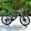 Miniature Die-Cast Mountain Bike Model, 1:10 Scale Finger Toy, 20cm x 12cm, Decorative Ornament for Cycling Enthusiasts (gray-29) view 4
