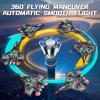 Sleevesword RC PlaneFoam Airplane Toy Drone Remote Airplane Foam Airplanes for Kids Airplanes for Kids Remote Control Helicopter for Boys 8-12360Flip Fighter Jet with Light(RED) view 3
