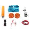 Modified Flywheel Update Kits for nerf n-Strike Elite stryfe/rapidstrike CS-18/Infinus (Diamond Pattern) - Orange view 1