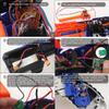 Modified Flywheel Update Kits for nerf n-Strike Elite stryfe/rapidstrike CS-18/Infinus (Diamond Pattern) - Orange view 4