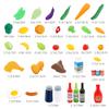 ToysCentral Basics 57pcs Kids Cooking Set Kitchen Toys Role Playing Chef Kit with Storage Cooking Playset for Kids view 3