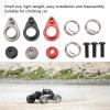 Buffer Servo Arm, RC Servo Arm 25T, Aluminium Alloy Steering Arm for Climbing Car, Lightweight Metal Steering Arm with High Strength and Stable Performance, Includes 3 Springs and view 3