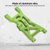 2PCS RC Front Lower Suspension Arm Aluminum Alloy, Replacement for LOSI 1/10 22S 2WD No Prep Drag Car, High Strength RC Vehicle Suspension Arms with Screws and Aluminum Columns, (Green) view 4