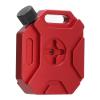 nehzgnauh Simulation Mini Fuel Tank for RC Crawler Cars, Aluminum Alloy Decoration Accessory, Realistic Design with Metallic Sheen, Universal Fit for SCX10 YIKONG VS4 10 D90 1/8 1/10 Scale M (Red) view 1