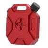 nehzgnauh Simulation Mini Fuel Tank for RC Crawler Cars, Aluminum Alloy Decoration Accessory, Realistic Design with Metallic Sheen, Universal Fit for SCX10 YIKONG VS4 10 D90 1/8 1/10 Scale M (Red) view 3