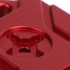 nehzgnauh Simulation Mini Fuel Tank for RC Crawler Cars, Aluminum Alloy Decoration Accessory, Realistic Design with Metallic Sheen, Universal Fit for SCX10 YIKONG VS4 10 D90 1/8 1/10 Scale M (Red) view 4