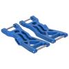 2Pcs RC Front Lower Suspension Arm Aluminum Alloy, Replacement for LOSI 1/10 22S 2WD No Prep Drag Car, Durable RC Car Suspension Arms with Screws and Aluminum Columns, Upgrade (Blue) view 3