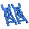 2Pcs RC Front Lower Suspension Arm Aluminum Alloy, Replacement for LOSI 1/10 22S 2WD No Prep Drag Car, Durable RC Car Suspension Arms with Screws and Aluminum Columns, Upgrade (Blue) view 4