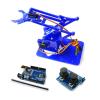 4 DOF Unassembly Acrylic Mechanical Arm Robot Manipulator Claw for Maker Learning DIY Kit(Green Jade) view 2