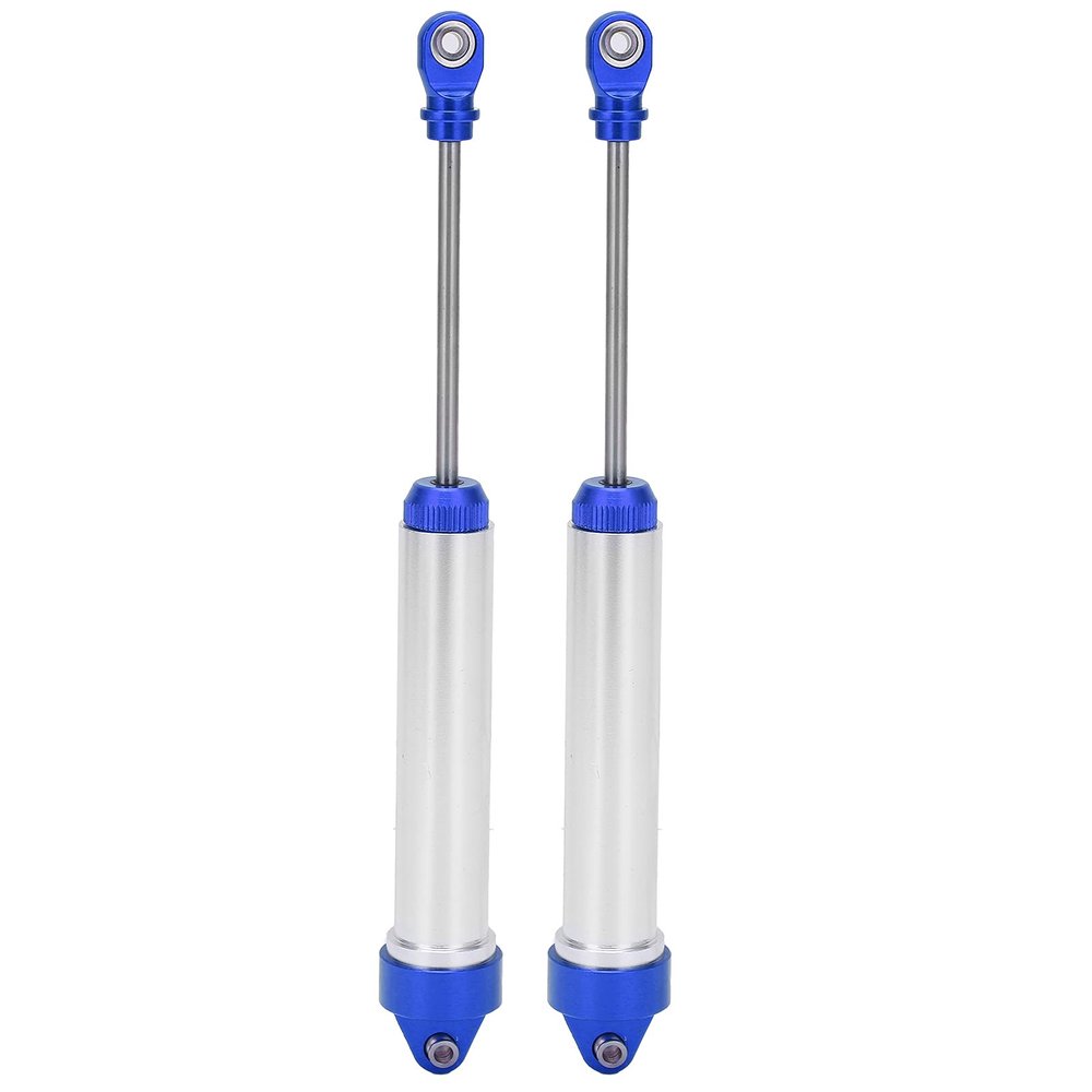 2 Pcs RC Shocks Absorber for TRAXXAS UDR, Metal Non Spring Rear Struts Damper, High Performance Shock Absorbers with Excellent Damping Effect, Lightweight Aluminum Alloy Design (Dark Blue)