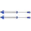 2 Pcs RC Shocks Absorber for TRAXXAS UDR, Metal Non Spring Rear Struts Damper, High Performance Shock Absorbers with Excellent Damping Effect, Lightweight Aluminum Alloy Design (Dark Blue) view 4