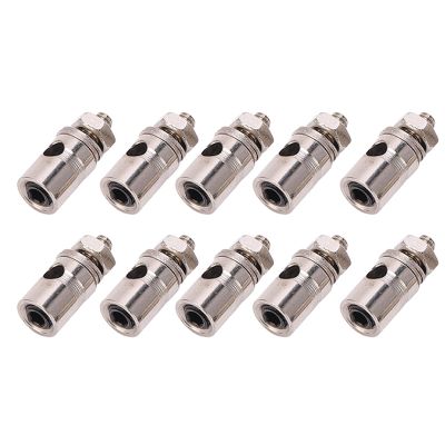 CHICIRIS Sturdy D1.8mm RC Push Rod Connectors, 10pcs Stainless Steel Linkage Stoppers for Precise Adjustment, Suitable for 1.5mm - 1.8mm Pushrods
