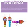 36 Pcs Color Squeeze Pop Bubble Fidget Sensory Mini Keychain Wrap Small Relieve Anxiety Stress Toy, Pop Bulk Classroom Prize for Adult Party Gift(36pcs) view 2