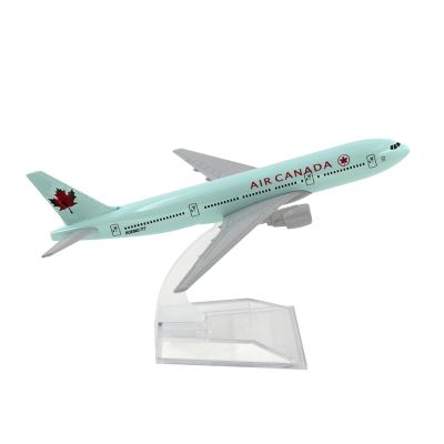 ZFQSEXTWT 1 400 for Air Canada Boeing B777 16cm Simulation Alloy Aircraft Model Kids Gift Collection Toy Car Hobby Playgame Kit