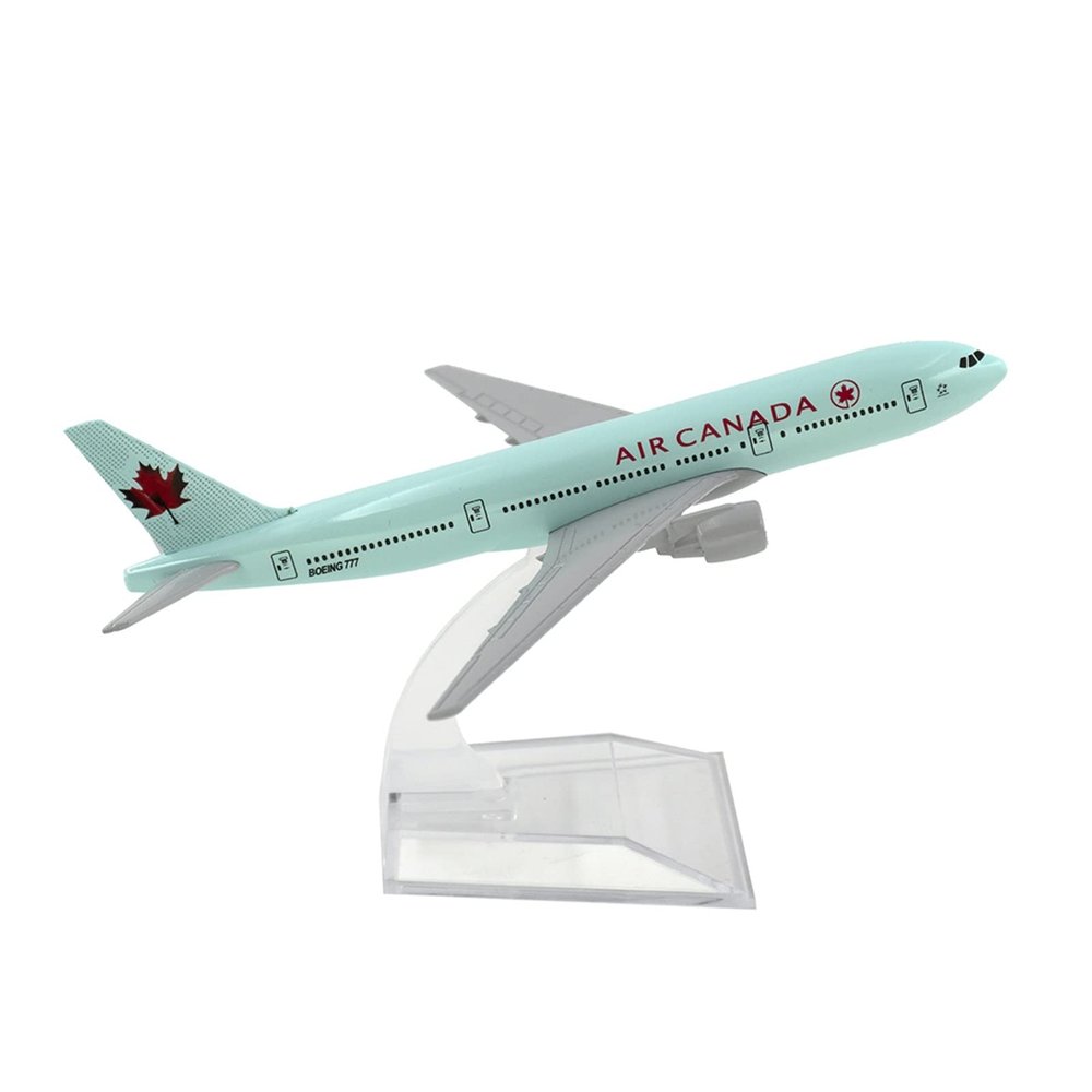 ZFQSEXTWT 1 400 for Air Canada Boeing B777 16cm Simulation Alloy Aircraft Model Kids Gift Collection Toy Car Hobby Playgame Kit