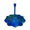 3D Printed Expanded Sensory Fidget Star, Stress Anxiety Relief Expanded Star Sensory Toy with Handle Whirling Spiral Expandable Star Decompression Toy B view 1