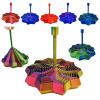 3D Printed Expanded Sensory Fidget Star, Stress Anxiety Relief Expanded Star Sensory Toy with Handle Whirling Spiral Expandable Star Decompression Toy B view 3