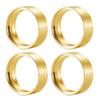 1.9" Brass Beadlock Wheel Rings Compatible with RC Crawler 1/10 Scale TRX6 Compatible with 1.9 Inch Wheel Rims Internal Clamp Rings Compatible with Off Road Vehicle Parts view 4
