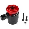 Aluminum Unloading Servo Arm 15T Steering Servo Horn Saver Force Arm Compatible with 1 5 Scale 8S Upgrade Parts Compatible with RC Models view 1
