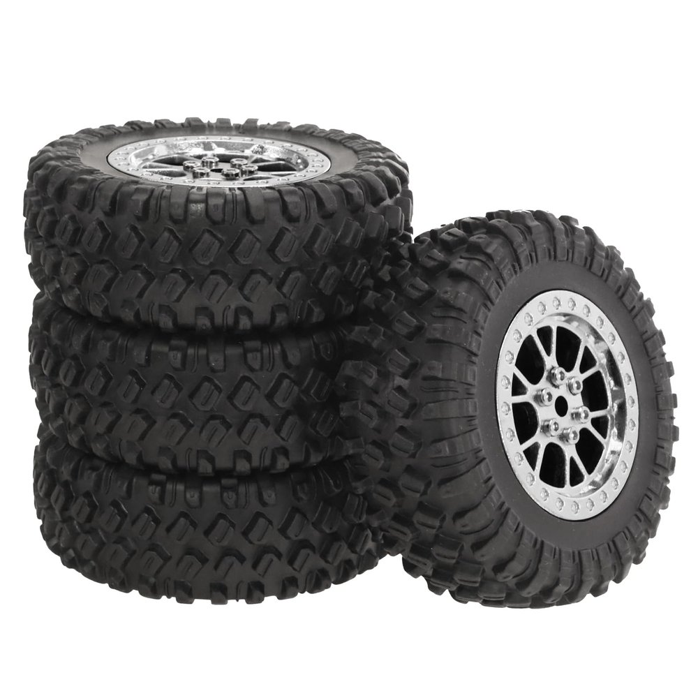 4PCS Plastic Clamp Tire Hub Inner Cotton Tire 70mm Inner Diameter 5mm for M-N D90 MN98 MN99S MN82 W-PL C14 C24 C34 B14 B24 RC Car(Type B S)