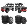 4PCS Plastic Clamp Tire Hub Inner Cotton Tire 70mm Inner Diameter 5mm for M-N D90 MN98 MN99S MN82 W-PL C14 C24 C34 B14 B24 RC Car(Type B S) view 3