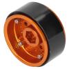 1.9in Metal Wheel Hub for 1/10 RC Car, RC Crawler Wheel Hub, CNC Machined Retro Climbing Car Simulation Accessory with 12mm Hex Drive, Compatible with HSP Redcat Tamiya HPI view 4