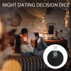 Date Night Decision Dice, Couples Roulette Spinner, Dating Ideas Mechanical Dice Set, 6 Options for Fun, Intimate, Playful Date Night, Easy to Carry, Perfect Valentine's Day Gift for Couples (White) view 4