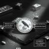 10PCS The F-CAW-F Coin  for Those Who Laugh at Life and Give Zero F*CKS!3D Metal Engraved Coin with case,Black Raven Last Fuck Coin,Adult Humor Gift for Friends view 2