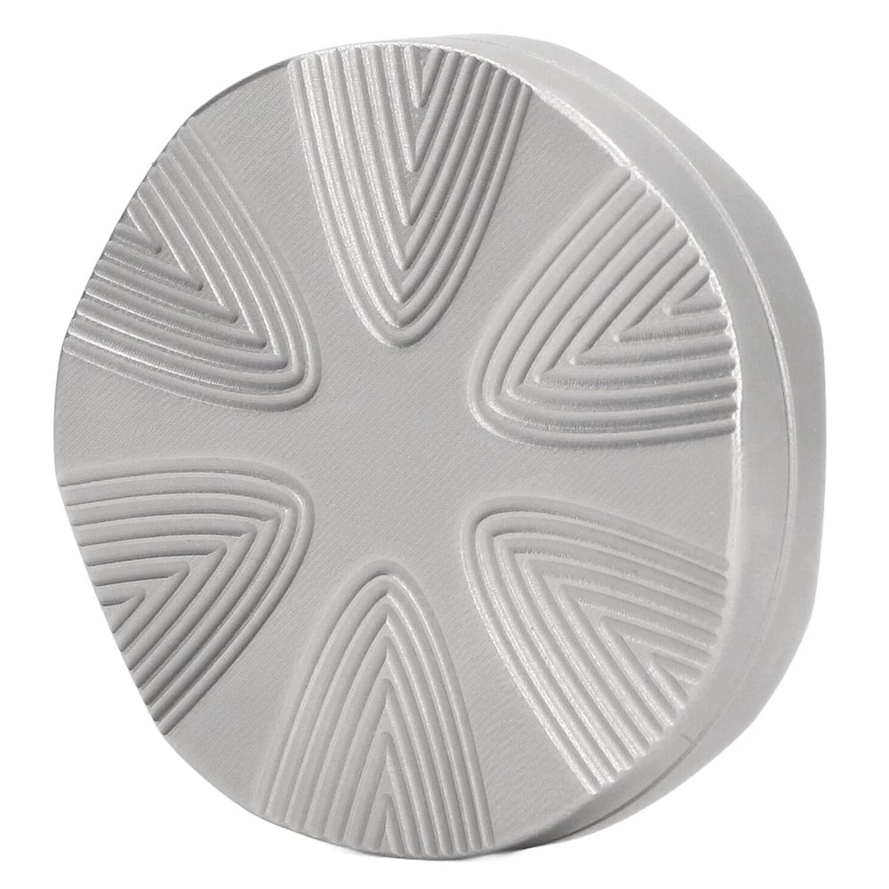 ZJchao Magnetic Slider Toy Round Shape Metal Fingertip Decompression Gadget for Stress Relief Anxiety Relaxation Students Professionals Travel Gifts 4cm