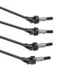 4pcs RC Metal Drive Shaft CVD Transmission Axle, Upgrade Parts for HSP 94118 1/10 RC Car, High Strength Steel CVD Drive Shaft Set with Enhanced Stability and Driving Force view 2