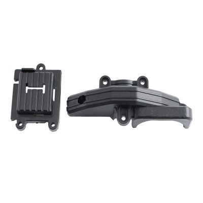 Luwecf 1:18 Scale Central Gearbox Cover Replacements Parts with Servo Cover Upgrade for 18101Pro 18101 Vehicles DIY Accessories