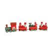 Christmas Decorations Wooden Four Section Train DIY Scenery view 1