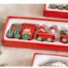 Christmas Decorations Wooden Four Section Train DIY Scenery view 4
