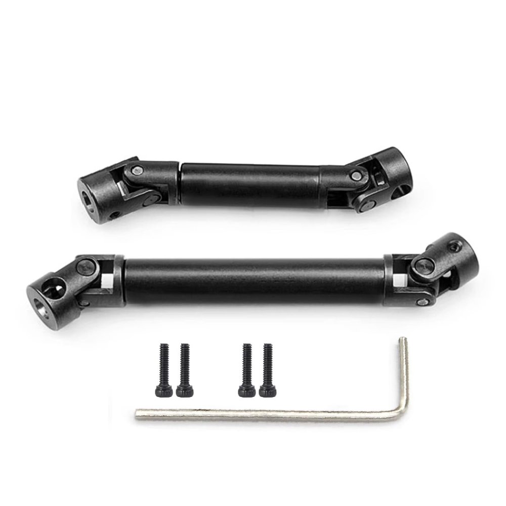 RC Car Drive Shafts For Axial For SCX24 For Wrangler For Bronco 1/24 RC Crawler Car 2Pcs Steel Transmission Drive Shaft Truck Model Parts