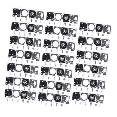 20Pcs Carb Diapragm Repair Kit Fit for ES230 ES231 PB230 PB231 SRM230 Replace RB-FA1 RB-K66A